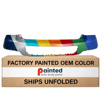 MINI COOPER COUNTRYMAN REAR BUMPER COVER PRIMED (BASE MDL)(W/ CHROME TRIM)(WO/SENSOR) OEM#51129807197 2011-2016 PL#MC1100138