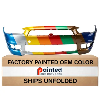 2008-2015 MITSUBISHI LANCER Front bumper CAPA OEM# 6400B914 PL# MI1000319C