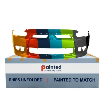 MITSUBISHI LANCER SPORTBACK FRONT BUMPER COVER PRIMED (GT) **CAPA** OEM#6400D868 2012-2015 PL#MI1000332C