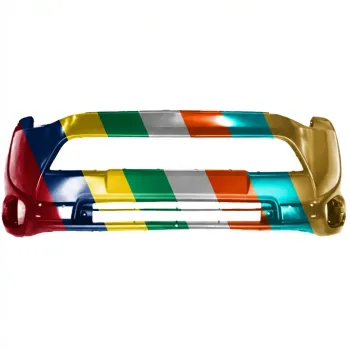 MITSUBISHI OUTLANDER (7 SEATER) FRONT BUMPER COVER PRIMED (W/WHEEL OPENING MLDG) OEM#6400G280 2015 PL#MI1000339