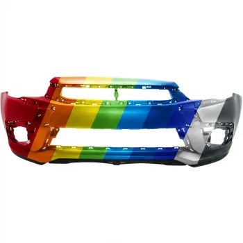 MITSUBISHI OUTLANDER SPORT (5 SEATER) FRONT BUMPER COVER PRM/LWR-TXT**CAPA** OEM#6400H486 2016-2017 PL#MI1000343C