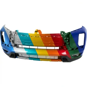 MITSUBISHI OUTLANDER SPORT  (5 SEATER) FRONT BUMPER COVER PRM/LWR-TXT OEM#62022W030P 2020-2024 PL#MI1000351