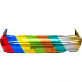 MITSUBISHI LANCER  (EXC EVOLUTION) REAR BUMPER COVER PRIMED WO/SPOILER OEM#MR972542 2002-2003 PL#MI1100260