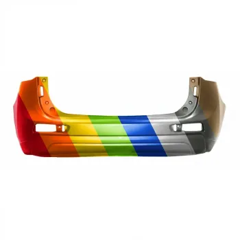 MITSUBISHI OUTLANDER  (7 SEATER) REAR BUMPER COVER PRM/LWR TEXT (WO/WHEEL OPENING MLDG)**CAPA** OEM#6410C568 2014-2015 PL#MI1100299C
