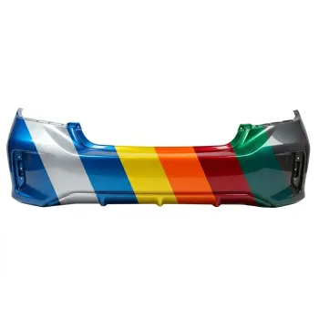 MITSUBISHI MIRAGE G4 SEDAN REAR BUMPER COVER PRIMED **CAPA** OEM#6410D948 2021-2024 PL#MI1100314C