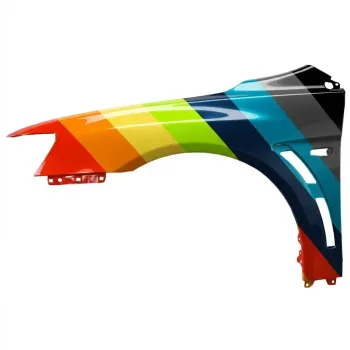 MITSUBISHI LANCER EVOLUTION  FENDER LEFT (Driver Side) W/ S.L. Hole (STEEL) OEM#5220C877-PFM 2008-2014 PL#MI1240176