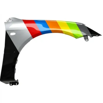 MITSUBISHI LANCER  (EXC EVOLUTION) FENDER RIGHT (Passenger Side) (ES/LS) W/O Air Dam Hole (W/Supt Kit) OEM#MN150624 2004-2007 PL#MI1241160