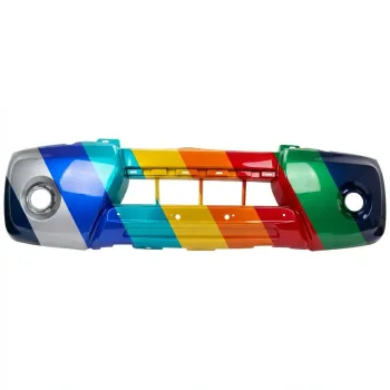 NISSAN(DATSUN) XTERRA FRONT BUMPER COVER TEXT-GRAY**CAPA** OEM#FBM22ZL0MA 2009-2015 PL#NI1000264C