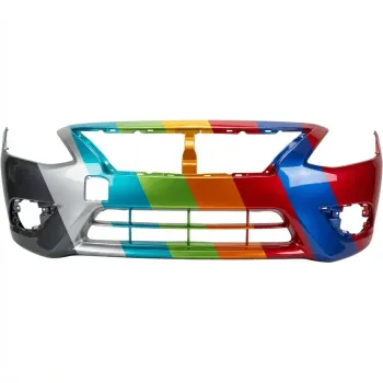 NISSAN(DATSUN) VERSA SEDAN FRONT BUMPER COVER PRIMED (W/CHR LOWER MLDG) OEM#FBM229KM1J 2015-2019 PL#NI1000300