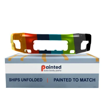 NISSAN(DATSUN) TITAN FRONT BUMPER PTD (STEEL BUMPER TYPE)(WO/INSERT) OEM#62022ZR00A 2008-2015 PL#NI1002142