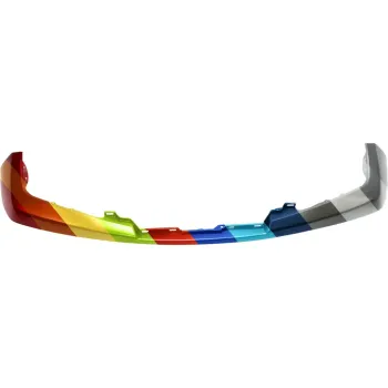 NISSAN(DATSUN) FRONTIER FRONT BUMPER COVER PRIMED UPPER (STEEL BMP) LE/SE **CAPA** OEM#62025ZL00B 2009-2021 PL#NI1014100C