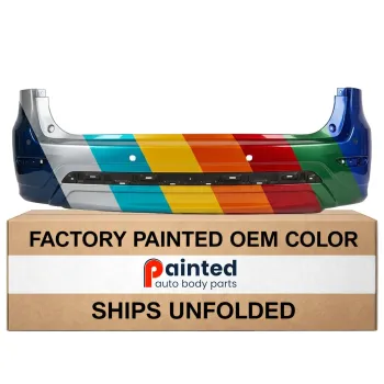 2013-2016 NISSAN PATHFINDER Rear bumper CAPA OEM# 850223KA1H PL# NI1100290C