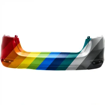 NISSAN(DATSUN) SENTRA REAR BUMPER COVER PRIMED (SR)**CAPA** OEM#850223YU4J 2016-2019 PL#NI1100313C