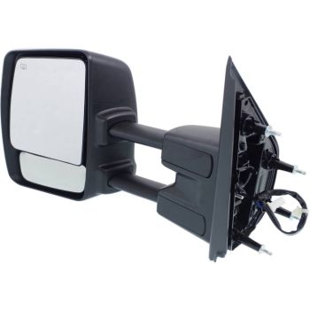 NISSAN(DATSUN) NV1500/2500/3500 DOOR MIRROR LEFT (Driver Side) POWER/HEATED (CHROME CVR)(DUAL ARM) OEM#963021PA3E-PFM 2012-2021 PL#NI1320222