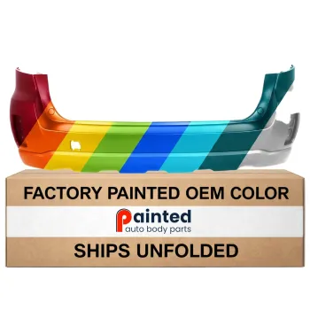 SUBARU OUTBACK REAR BUMPER COVER UPPER PRM/LOWR-TEXT OEM#57704AJ07A 2010-2014 PL#SU1100164