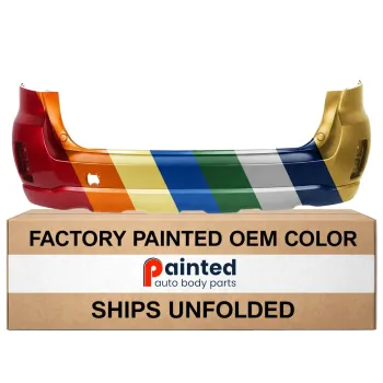 SUBARU OUTBACK REAR BUMPER COVER UPPER PRM/LOWR-TEXT**CAPA** OEM#57704AJ07A 2010-2014 PL#SU1100164C