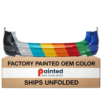 SUBARU FORESTER REAR BUMPER COVER PRM/LWR TEXT OEM#57704SG012 2014-2018 PL#SU1100172