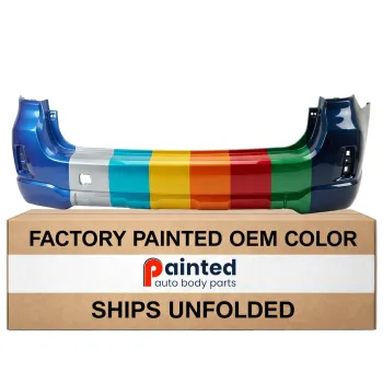 SUBARU OUTBACK REAR BUMPER COVER PRM/LWR-TEXT (WO/SENSOR)**CAPA** OEM#57704AL11B 2015-2017 PL#SU1100175C