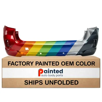 SUBARU OUTBACK REAR BUMPER COVER PRM/LWR-TXT (W/SENSOR) OEM#57702AL13A 2017 PL#SU1100178