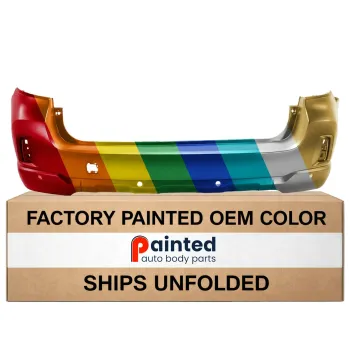 SUBARU OUTBACK REAR BUMPER COVER PRM/LWR-TXT (W/SENSOR)**CAPA** OEM#57702AL13A 2017 PL#SU1100178C