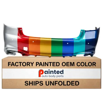 SUBARU LEGACY  REAR BUMPER COVER PRIMED (W/SENSOR) **CAPA** OEM#57702AL17A 2018-2019 PL#SU1100182C