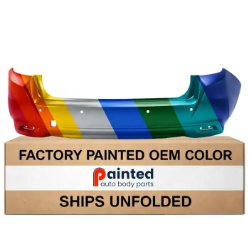 SUBARU IMPREZA WAGON REAR BUMPER COVER PRIMED (W/SENSOR)**CAPA** OEM#57702FL20A 2017-2023 PL#SU1100186C