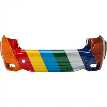 SUBARU CROSSTREK REAR BUMPER COVER PRM/LWR-TEXT (WO/SENSOR)**CAPA** OEM#57704FL250 2018-2023 PL#SU1100187C