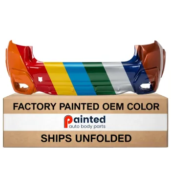 SUBARU CROSSTREK REAR BUMPER COVER PRM/LWR-TEXT (WO/SENSOR)**CAPA** OEM#57704FL250 2018-2023 PL#SU1100187C