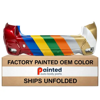 SUBARU CROSSTREK REAR BUMPER COVER PRM/LWR-TXT (W/SENSOR) OEM#57702FL220 2018-2023 PL#SU1100188