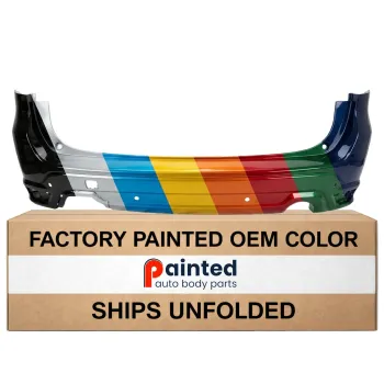 SUBARU FORESTER REAR BUMPER COVER PRIMED (W/SENSOR)(BASE/PREMIUM/LIMITED) **CAPA** OEM#57702SJ301 2019-2024 PL#SU1100193C
