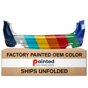 SUBARU FORESTER REAR BUMPER COVER PRIMED (WO/SENSOR)(BASE/PREMIUM/LIMITED) **CAPA** OEM#57704SJ301 2019-2024 PL#SU1100194C