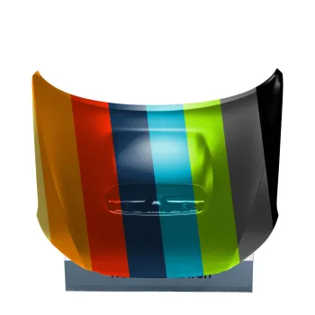 SUBARU FORESTER HOOD (W/TURBO)**CAPA** OEM#57229SC0119P 2009-2013 PL#SU1230136C