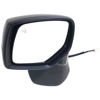 SUBARU WRX DOOR MIRROR LEFT (Driver Side) POWER/HEATED (WO/SIGNAL)(BLK CVR) OEM#91036VA071-PFM 2015-2021 PL#SU1320145