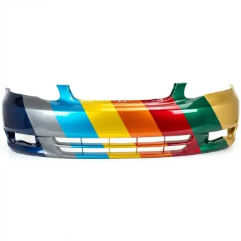 TOYOTA COROLLA/SEDAN FRONT BUMPER COVER PRIMED (CE/LE MODEL)(W/O Spoiler Hole)**CAPA** OEM#5211902915 2003-2004 PL#TO1000240C