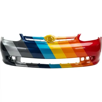 TOYOTA ECHO  FRONT BUMPER COVER PRIMED W/O SPOILER OEM#5211952220 2003-2005 PL#TO1000253