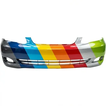 TOYOTA COROLLA/SEDAN FRONT BUMPER COVER PRIMED (S/XRS MODEL)(W/Spoiler Holes)**CAPA** OEM#521190Z939 2005-2008 PL#TO1000298C