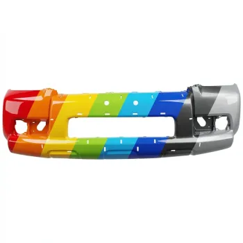 TOYOTA 4RUNNER  FRONT BUMPER COVER PRM(TRAIL MDL)(W/ CENTER VALANCE HOLE)(W/O CHROME TRIM)**CAPA** OEM#5211935910 2010-2013 PL#TO1000365C