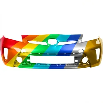 TOYOTA PRIUS (1.8L) FRONT BUMPER COVER PRIMED (WO/WASHER)(WO/SIDE SENSOR)**CAPA** OEM#5211947934 2012-2015 PL#TO1000394C