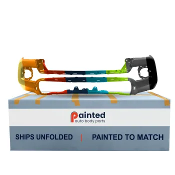 TOYOTA TACOMA FRONT BUMPER COVER TEXTURED BLACK (W/FLARE)**CAPA** OEM#5211904907 2016-2023 PL#TO1000414C