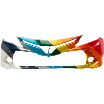 TOYOTA CAMRY FRONT BUMPER COVER PRIMED (L/LE/XLE)(WO/SENSOR)**CAPA** OEM#521190X936 2018-2020 PL#TO1000438C