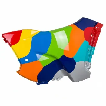 TOYOTA COROLLA CROSS (L/LE/XLE) FRONT BUMPER SIDE COVER LEFT (Driver Side) PRIMED (W/SENSOR) OEM#521130A909 2022-2024 PL#TO1016103