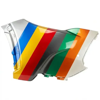 TOYOTA COROLLA CROSS (L/LE/XLE) FRONT BUMPER SIDE COVER RIGHT (Passenger Side) PRIMED (W/SENSOR) OEM#521120A909 2022-2024 PL#TO1017103