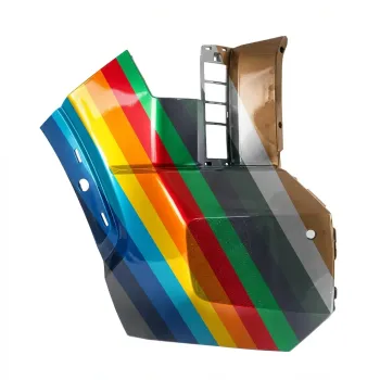 TOYOTA TUNDRA FRONT BUMPER SIDE COVER RIGHT (Passenger Side) PRIMED (W/SENSOR)(W/WHEEL OPENING MLDG) OEM#521120C912 2022-2024 PL#TO1017107