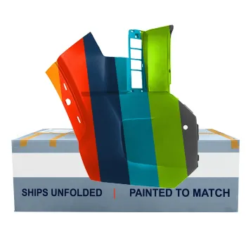 TOYOTA TUNDRA FRONT BUMPER SIDE COVER RIGHT (Passenger Side) PRIMED (W/SENSOR)(W/WHEEL OPENING MLDG) **CAPA** OEM#521120C912 2022-2024 PL#TO1017107C