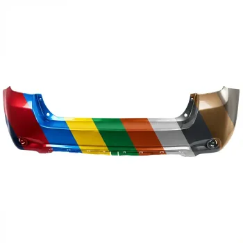 TOYOTA HIGHLANDER HYBRID REAR BUMPER COVER UPPER PRIMED OEM#521590E906 2008-2010 PL#TO1100260