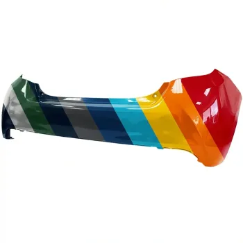 TOYOTA YARIS HATCHBACK(5DOORS) REAR BUMPER COVER PRIMED **CAPA** OEM#521590U917 2015-2017 PL#TO1100314C