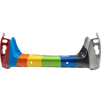 TOYOTA PRIUS REAR BUMPER COVER PRIMED (W/PARKING SENSORS)**CAPA** OEM#5215947915 2016-2018 PL#TO1100320C