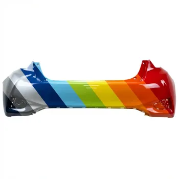 TOYOTA YARIS HATCHBACK(5DOORS)  REAR BUMPER COVER PRM**CAPA** OEM#521590U921 2018-2019 PL#TO1100330C