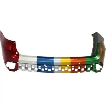 TOYOTA HIGHLANDER REAR BUMPER COVER UPPER PRIMED (W/ SENSOR) OEM#521590E912 2014-2016 PL#TO1114101