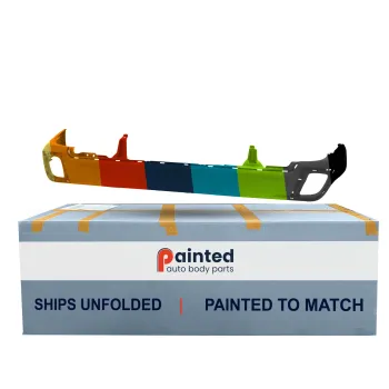 TOYOTA HIGHLANDER HYBRID REAR BUMPER COVER LOWER MAT-DARK GRAY (W/CHROME)(W/SENSOR)(LTD)**CAPA** OEM#521690E100 2017-2019 PL#TO1115109C